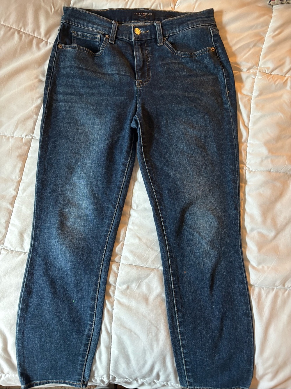 Lucky Brand Skinny Dark Blue Women’s Stretch Jeans